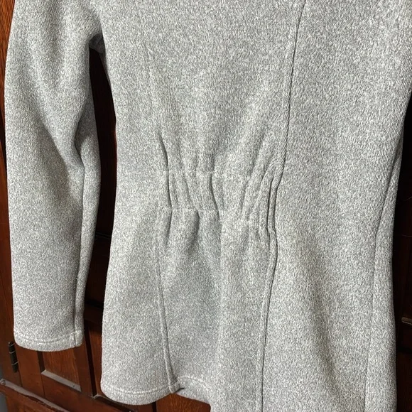 The North Face Lunabrooke Full Zip Sweater Jacket Heather Gray - Sz. Small - Picture 11 of 14